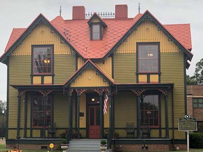 Tennessee Williams childhood home in Columbus, MS