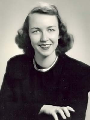 Portrait of Flannery O'Connor